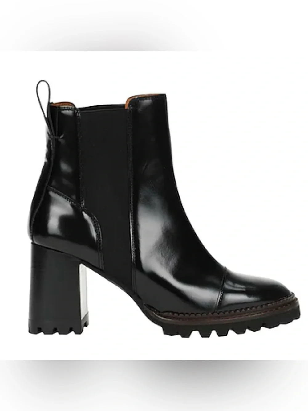 See By Chloe Mallory Ankle Boot Black